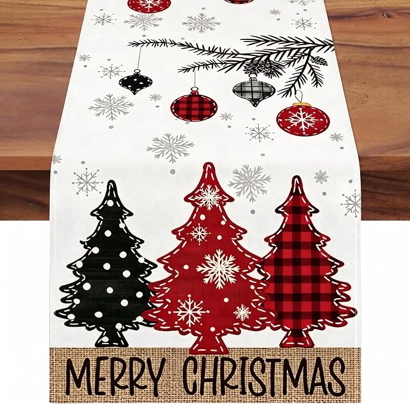 Visita la tienda de Aurathon Camino de Mesa Navidad 33 x 183 cm, Decoracion Mesa Navidad — Hogar y cocina