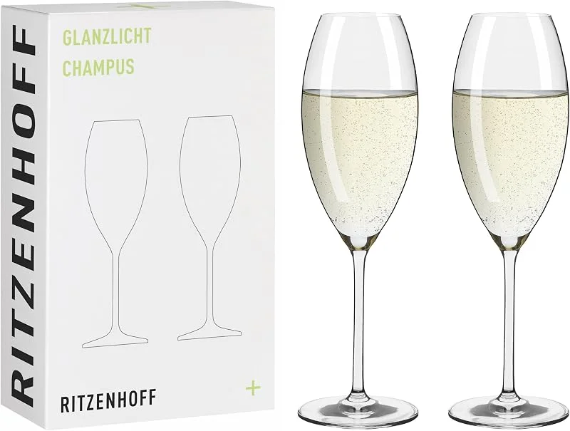 Visita la tienda de RITZENHOFF RITZENHOFF Copa de champán - 300 ml - Fabricado en Alemania — Vino y mesa festiva