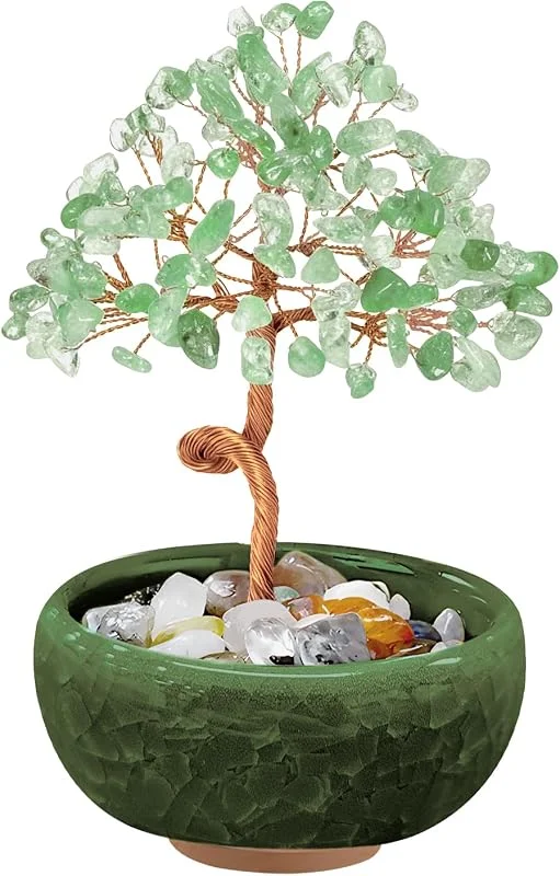 Visita la tienda de VLYX Árbol de la Vida de Cuarzo Rosa Hecho a Mano Seres Queridos, Decoración del hogar — Decoracion Navidad