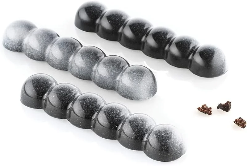 Visita la tienda de silikomart Silikomart, Bolla B, Molde para Chocolate en Tritan, Molde, Medidas 115 x 25 mm, h 15 mm — Hogar y cocina