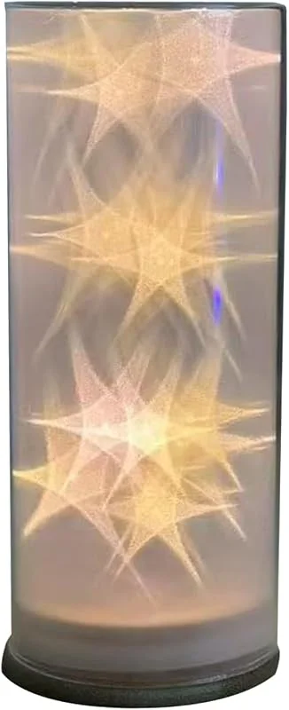 Generic Luz nocturna LED – Estrella romántica iluminación ambiental, lámpara de — Cena a la luz de velas