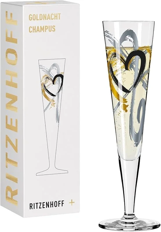 Visita la tienda de RITZENHOFF RITZENHOFF Copa de champán - 200 ml - Fabricado en Alemania — Vino y mesa festiva