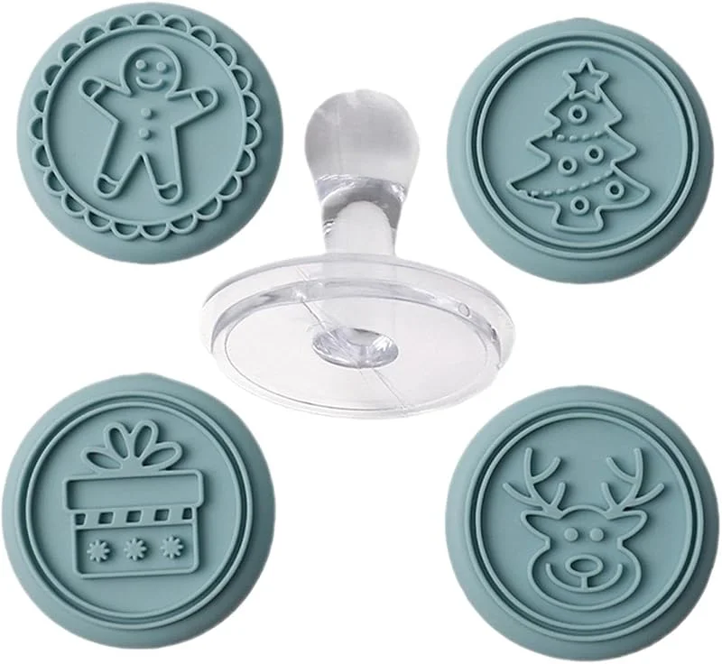 Generic Sello de galletas de Navidad, , antiadherente, suave, reutilizable — Hogar y cocina