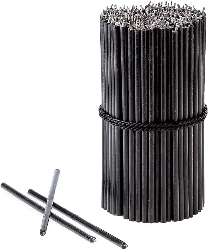 Visita la tienda de Danilovo Danilovo Velas de Cera de Abeja (Negro) – Velas Ortodoxas Para Oración, Rituales, de Decoración de Mesa, N80, Altura 18, 5 cm, 50 Unidades — Cena a la luz de velas
