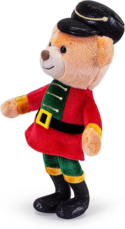 Visita la tienda de Trudi Trudi Cascanueces Teddy Motivos navideños de Felpa, Decoraciones para el árbol de Navidad, 8x18x6cm Medida XXS, Xmas, Modelo 29361 — Decoracion Navidad