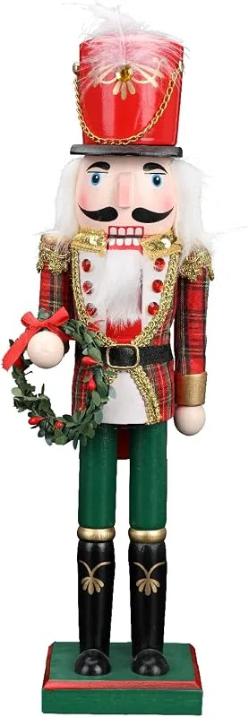 Roadtime Figura de Cascanueces de Navidad 38 cm (Soldado) — Decoracion Navidad