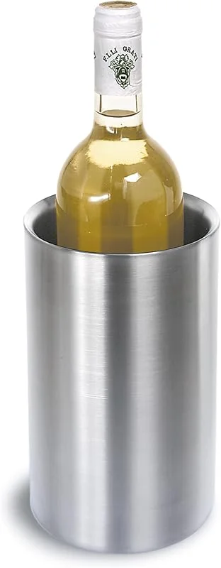 Visita la tienda de blomus Blomus 68237 - Enfriador de Botellas con Pared Doble, 19, 5 centímetros — Vino y mesa festiva