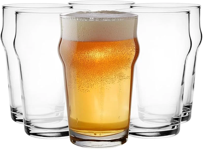 Visita la tienda de Glasmark KROSNO 1992 Glasmark KROSNO 1992 Vaso de Cerveza Set de Vasos de Cerveza de 0, 3 Litros Jarra de Cerveza Artesanal Copas Cristal Vaso de Cerveza Pinta 6x300 ml — Vino y mesa festiva