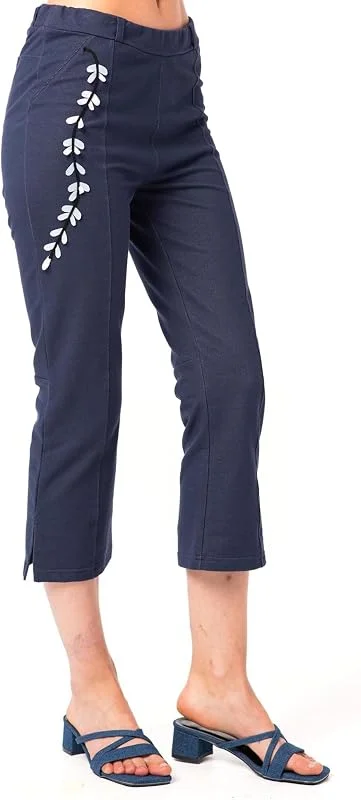 Visita la tienda de Mamatayoe Mamatayoe Pantalón Tono para Mujer – Pantalón cómodo Tipo Legging, con Cintura Alta, Ideal para Combinar. Tallas S-XXL — Ropa Navidad