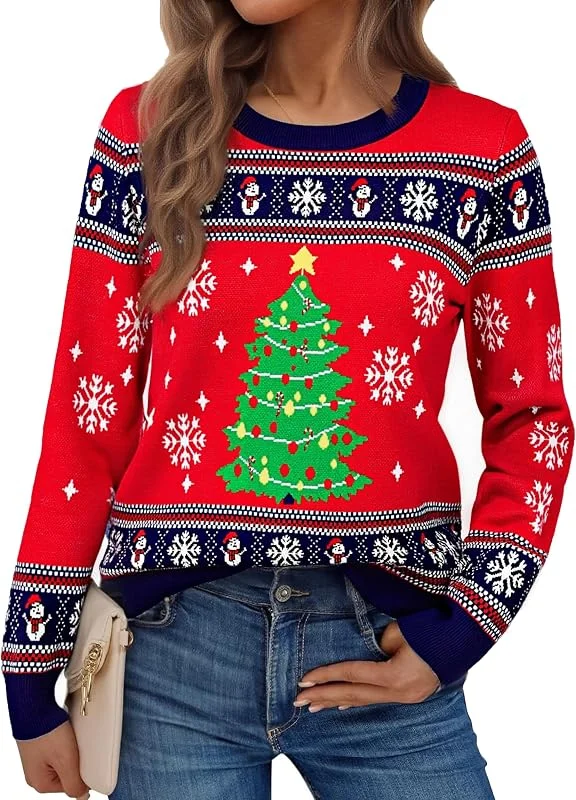 Visita la tienda de Jezonga Jersey Navidad Mujer Invierno — Ropa Navidad