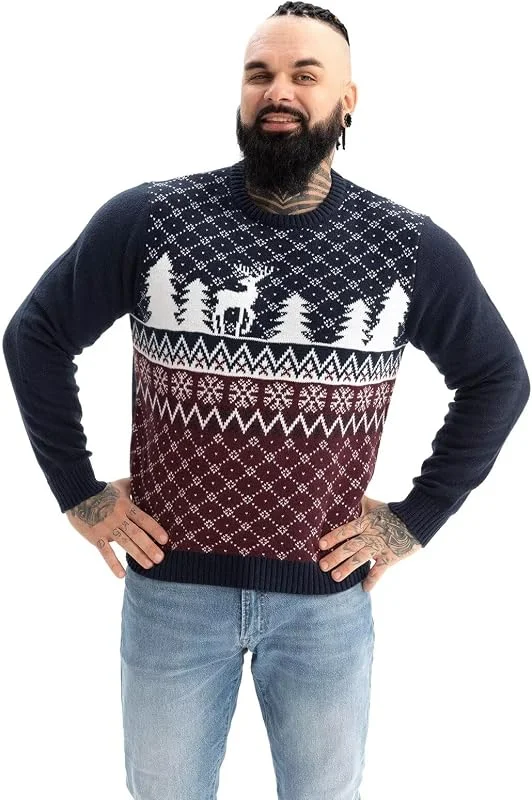 U LOOK UGLY TODAY Unisex Christmas Ugly Sweatshirt Men Women 3D Printing Santa Sweater Suéter pulóver Hombre — Ropa Navidad