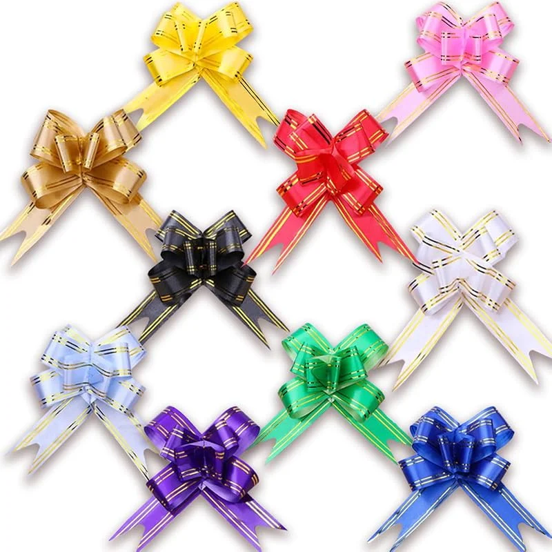 Visita la tienda de Jonami Jonami 200x Lazos Regalo Pequeños Cinta Decorativas, Lazos Nudo Mariposa para Navidad, Cumpleaños y Bodas - 200 Piezas, 4.5 cm — Envoltorio regalo