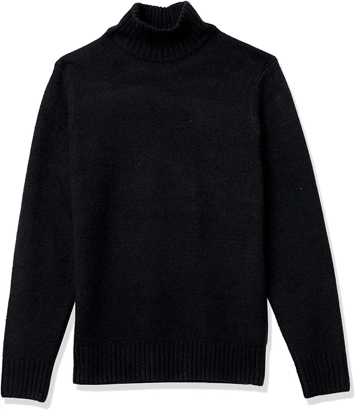 Visita la tienda de Amazon Essentials Amazon Essentials Hombre Jersey de Manga Larga con Cuello Alto y Tacto Suave — Ropa Navidad