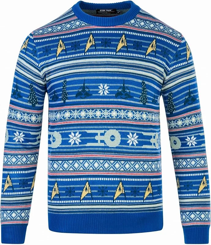 Visita la tienda de Star Trek Star Trek Jersey de Navidad - Merchandising Oficial para Hombre y Mujer — Ropa Navidad