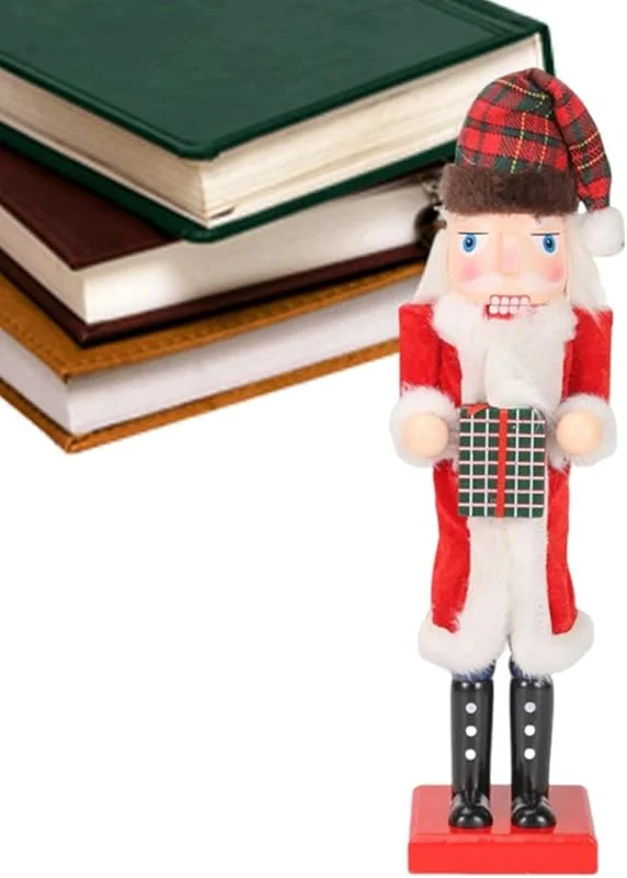 Genérico Cascanueces Navidad Figura Cascanueces de Madera 38 cm — Decoracion Navidad