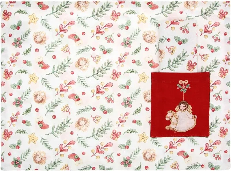 Visita la tienda de THUN THUN - Mantel Individual con Bolsillo y servilleta, 33 x 45 cm, colección Sorprese de Navidad — Hogar y cocina