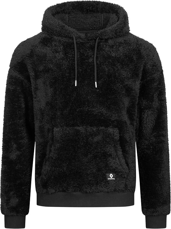 Höhenhorn Bärg - Sudadera con capucha para hombre, forro polar — Ropa Navidad
