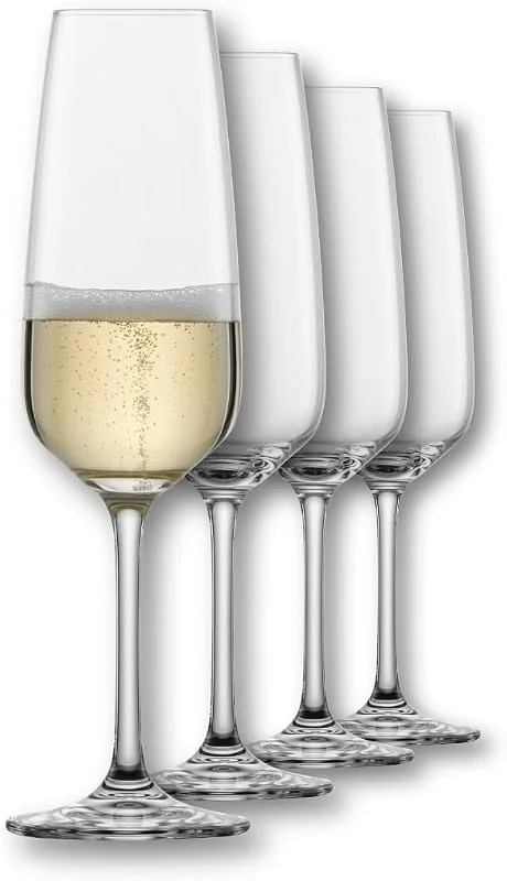 Schott Zwiesel Copa de champán Tulip (set de 4) — Vino y mesa festiva