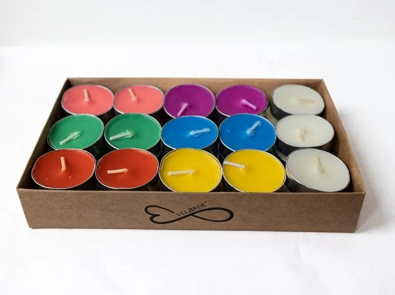 VELARDE Velas Perfumadas De Arcángeles - Pack De 30 Velas — Cena a la luz de velas