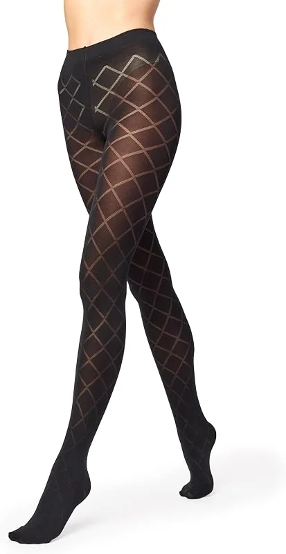 Visita la tienda de Merry Style Merry Style Panty Opaco Estampado 60 DEN MS 328 — Ropa Navidad