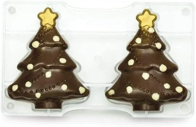 DECORA 0050114 Molde DE POLICARBONATO ÁRBOL DE Navidad 121X150 MM 275X175X22 MM — Hogar y cocina