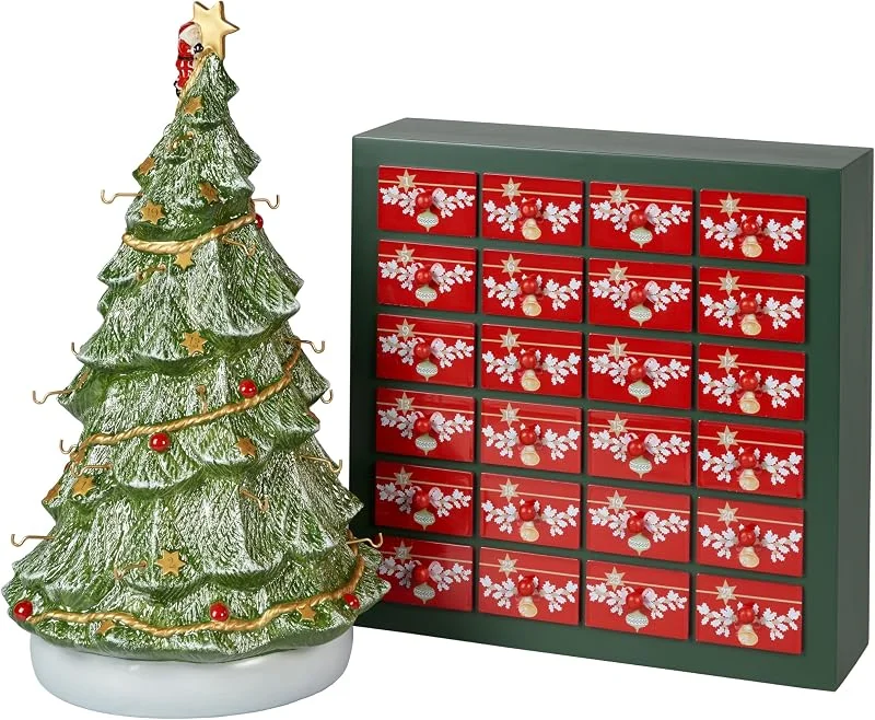 Villeroy & Boch Christmas Toys Memory Calendario de Adviento Árbol 3D 25 x 32 x 43 cm — Adviento y mesa