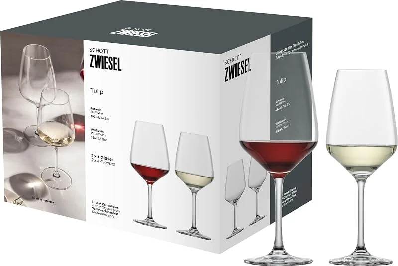 Schott Zwiesel Set de copas Tulip (set de 8) — Vino y mesa festiva