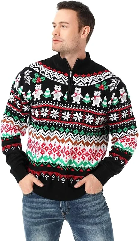 U LOOK UGLY TODAY Christmas Jumpers Suéter Hombre — Ropa Navidad