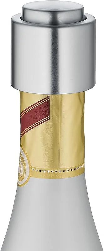 Visita la tienda de PintoCer PintoCer Tapón de Acero Inoxidable para botella de Champagne Tapón Sellador con Botón, Accesorio de Cocina — Vino y mesa festiva