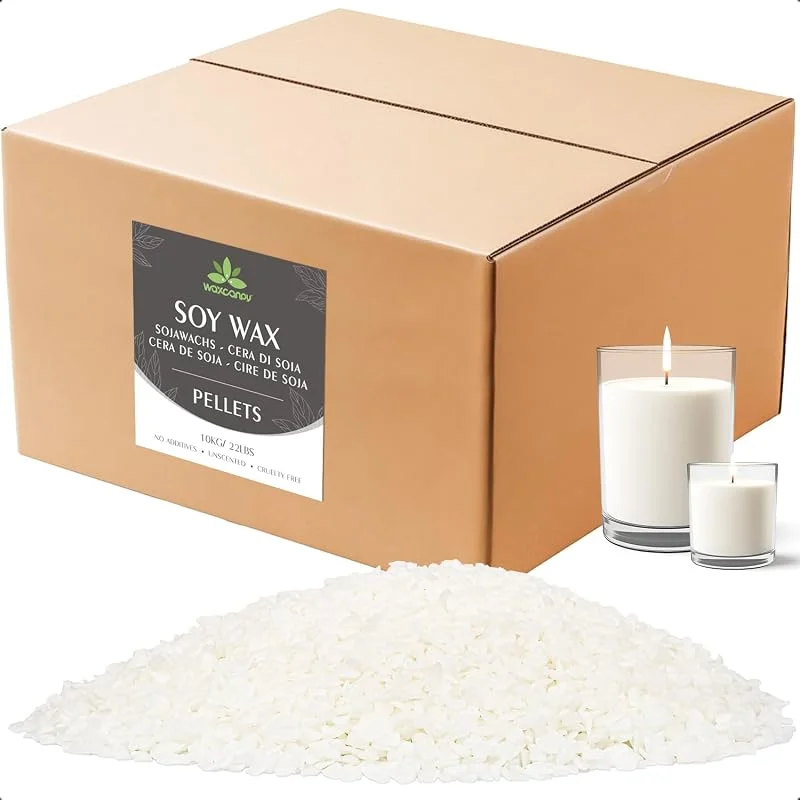Visita la tienda de Waxcanpy Cera de soja para velas 10kg, cera para velas premium de Waxcanpy, cera para velas caseras, cera de soja orgánica 100% natural para velas — Cena a la luz de velas
