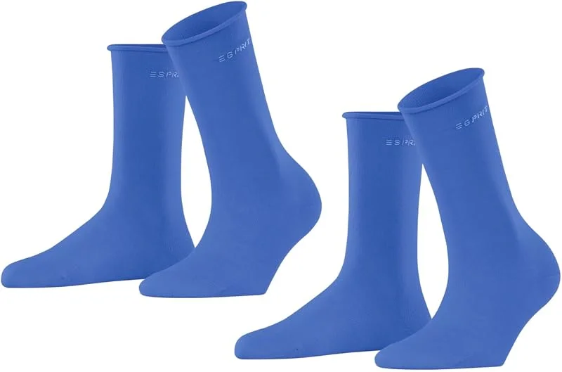 Visita la tienda de ESPRIT ESPRIT Women's Basic Pure 2-Pack calcetines algodón transpirable — Ropa Navidad