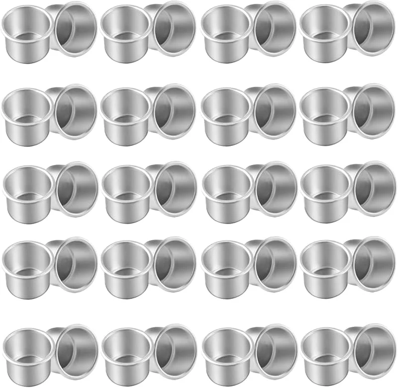 CHRI Candelabro Juego de 36 Candelabro Decorativos de Velas (36 Piezas Plateado) — Cena a la luz de velas