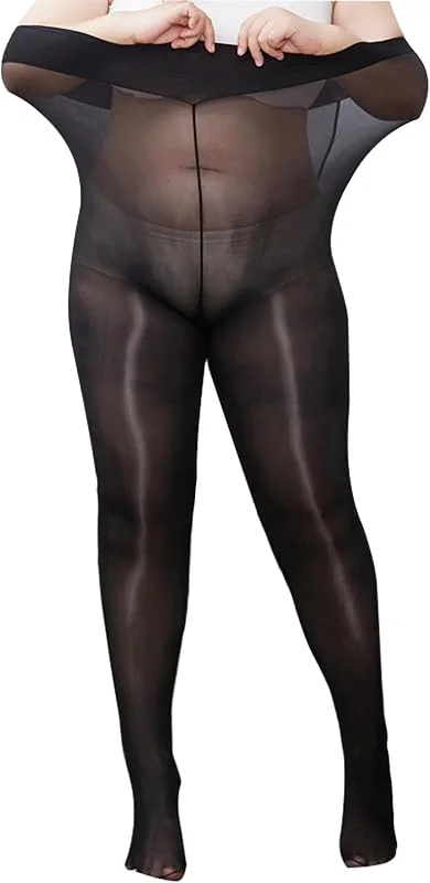 Visita la tienda de HTRUIYATY HTRUIYATY Medias Brillantes Mujer Medias Transparentes de Mujer Medias Brillantes Pantimedias Pantyhose de Seda — Ropa Navidad
