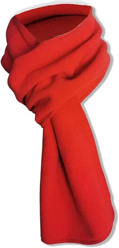 ZEPFJHE Bufanda de forro polar cálida de moda, suave, ligera, color sólido, para otoño e invierno, para mujeres, hombres, niñas y niños — Ropa Navidad