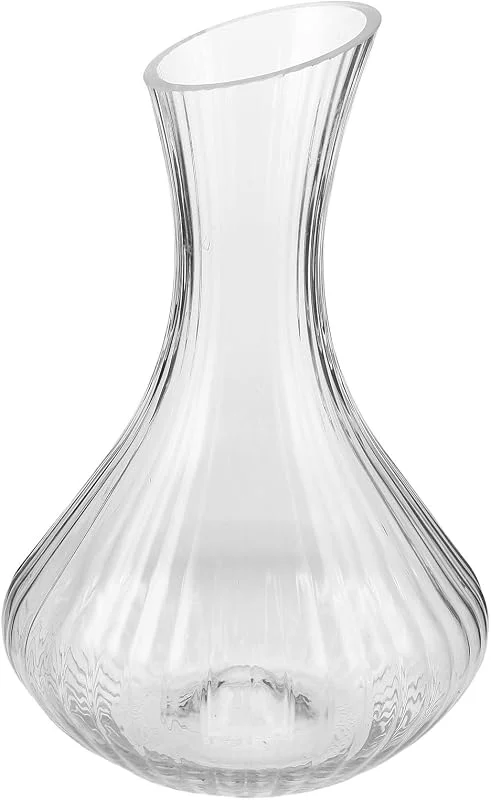 Visita la tienda de ABOOFAN Decantador de Vino de Fácil Vertido de Cristal 1580ml para Airear — Vino y mesa festiva