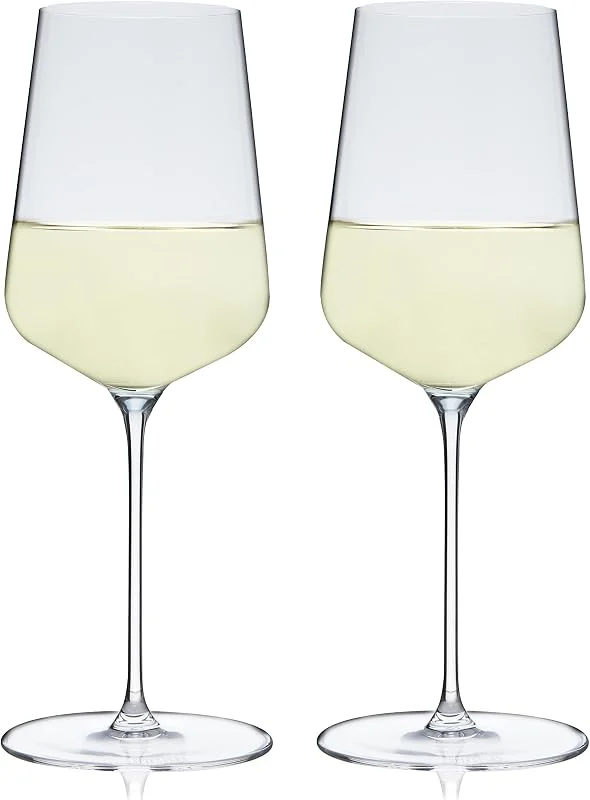 Spiegelau & Nachtmann Definition 1350162 - Juego de 2 copas de vino blanco (430 ml) — Vino y mesa festiva