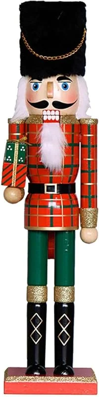 Genérico Figuras de Cascanueces estacional en madera 50 cm — Decoracion Navidad