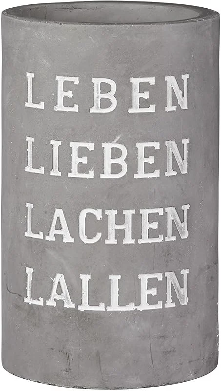Räder Vino Concreto Enfriador de vino Vida Amar Reír Lallen — Vino y mesa festiva
