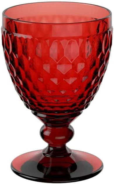 Villeroy & Boch Boston Copa Vino Tinto Rojo, Apto para Lavavajillas, Copa De Vino Cristal, Copa Vino Tinto Grande, Vidrio De Cristal — Vino y mesa festiva
