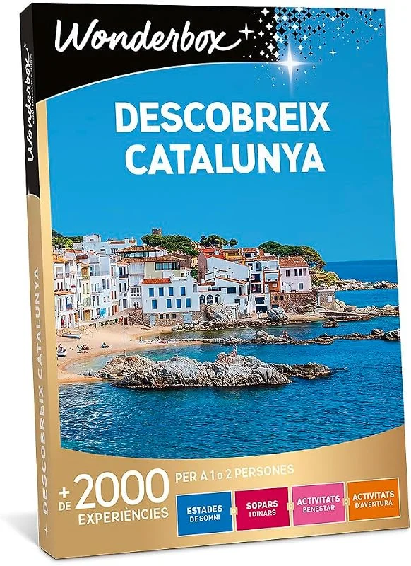 Visita la tienda de WONDERBOX WONDERBOX Caja Regalo -DESCOBREIX CATALUNYA- 1.350 experiencias para dos personas — Envoltorio regalo