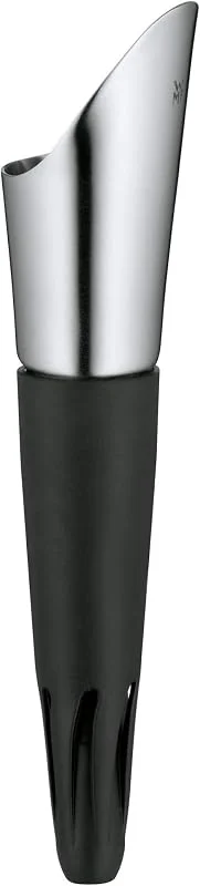 WMF Vino - Decantador vertedor con aireador 8 cm de vino, Acero inoxidable Cromargan, Plástico, Apto para lavavajillas — Vino y mesa festiva