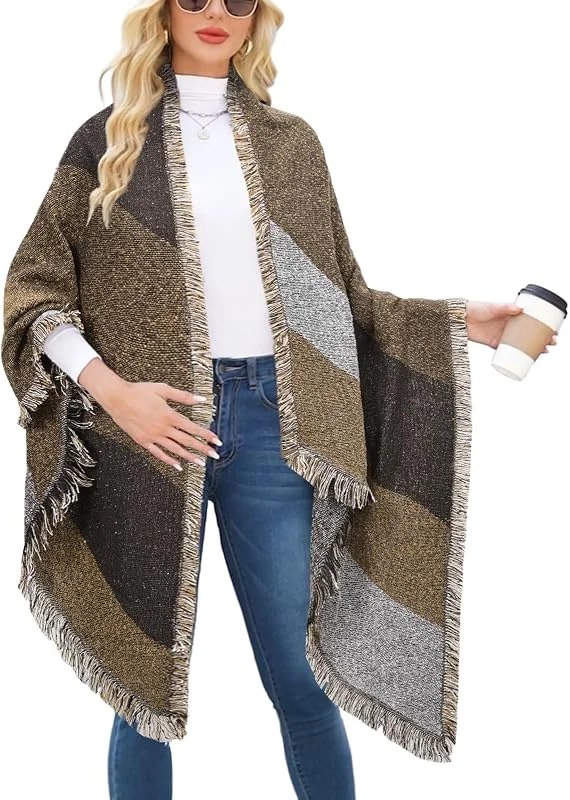 Visita la tienda de heekpek heekpek Bufanda Para Mujer Caliente Mantas Tartán Bufanda Pashmina Larga Enrejado Mantón Invierno — Ropa Navidad