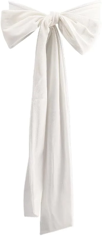 Visita la tienda de CRASPIRE CRASPIRE Cinturón Terciopelo Mujer Cinturón Blanco Vestido Novia Cinturón Boda Pañuelo Cuello Fiesta Graduación Vestido Ocasión Especial Cinturón Novia 3.9 Pulgada Ancho Regalo Día Madre — Ropa Navidad
