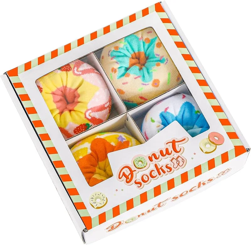 Visita la tienda de AGRIMONY AGRIMONY - Divertidos calcetines de pastel, helado, dónut, regalos divertidos para mujeres y adolescentes, calcetines de algodón novedosos para el Día de la Madre, Pascua, San Valentín, Navidad — Decoracion Navidad