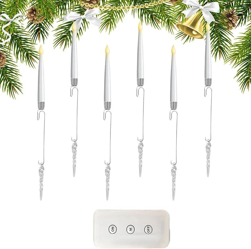 Generic Velas LED para Árbol de Navidad Decoración Navideña de Artesanía — Luces Navidad