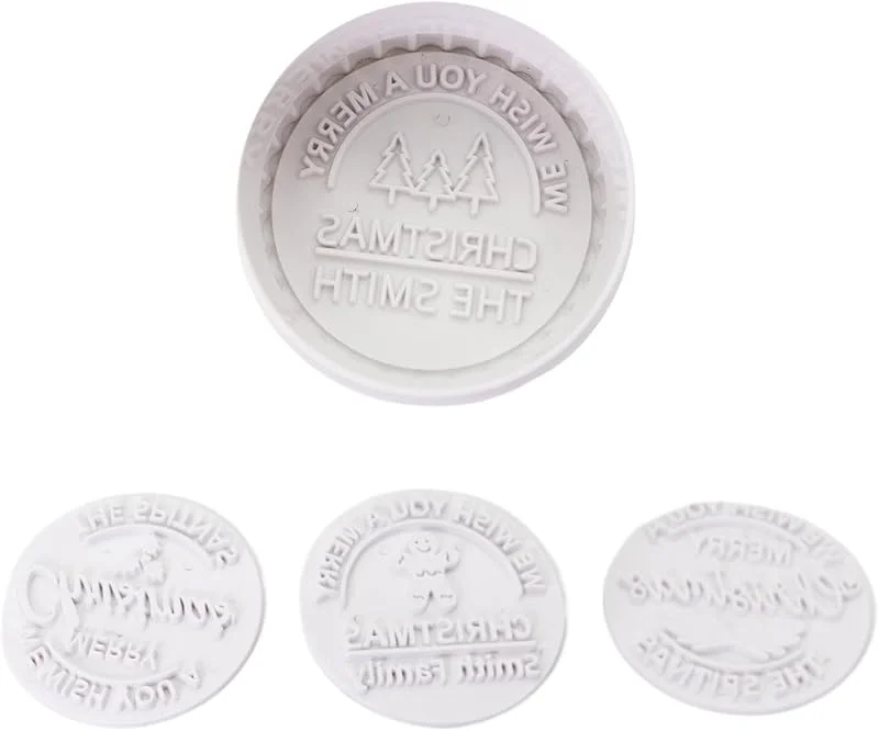 Generic Sello de galletas de Navidad, 4 piezas, , antiadherente — Hogar y cocina