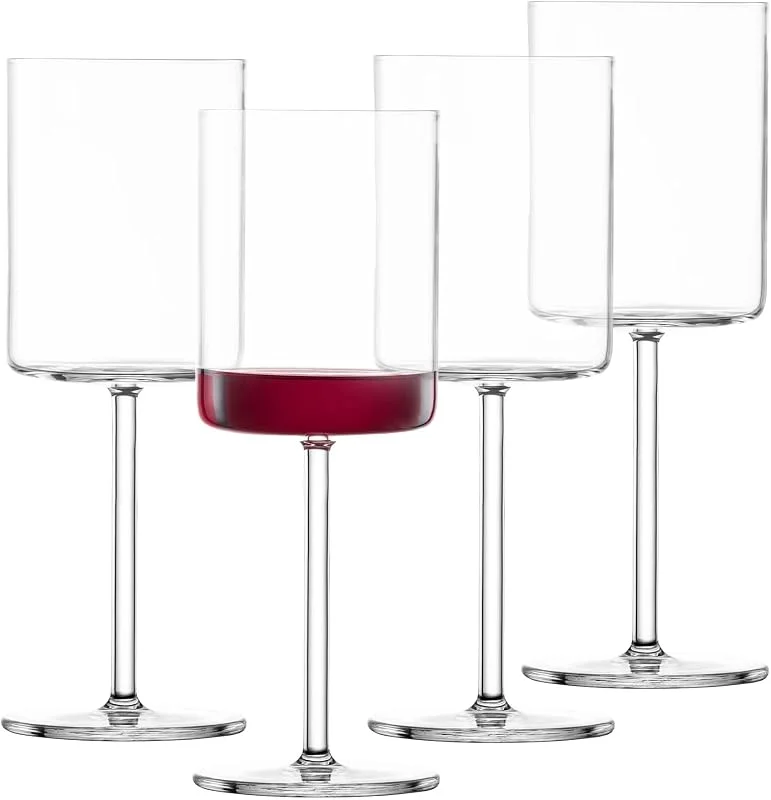 Visita la tienda de Schott Zwiesel Schott Zwiesel 0074.119899 Tritan Crystal Modo - Copa de vino tinto, 422.4 g, transparente (paquete de 4) — Vino y mesa festiva