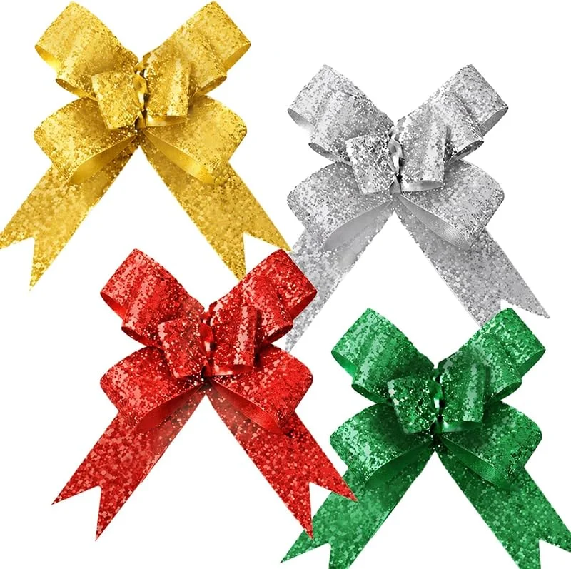 Visita la tienda de Jonami Jonami 40x Lazos Regalo Decorativos Lazos Nudo Mariposa para Navidad Cumpleaños y Bodas - 40 Piezas, 17 cm — Envoltorio regalo