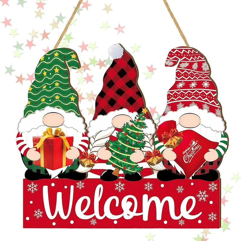 Visita la tienda de YUZHEDM Adornos Arbol Navidad, Adornos de Navidad para La Casa, Christmas Decorations, Adecuados para Decorar Árboles, Bolsas de Regalo, Coronas Navideñas, Puertas y Ventanas, y Luces de Hadas — Decoracion Navidad
