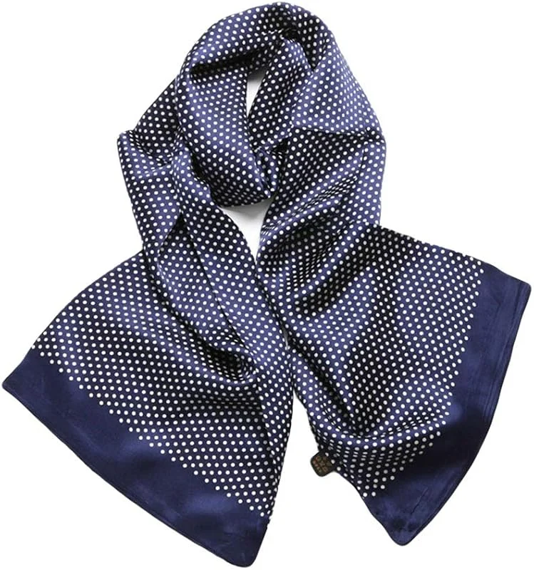 UK_Stone Pañuelo para hombre 100% seda bufanda vintage patrón bufanda de seda bufanda para hombre — Ropa Navidad